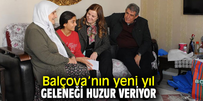 Başkan Çalkaya'dan yeni yıl ziyareti