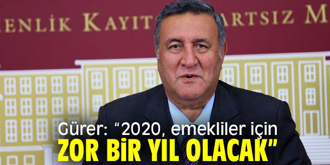 Gürer, emekliler için Meclis Araştırması açılmasını istedi!