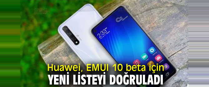 Huawei, EMUI 10 beta listesini doğruladı!