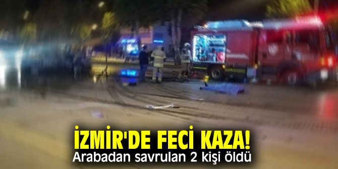 Balçova'da trafik kazası! 2 kişi öldü
