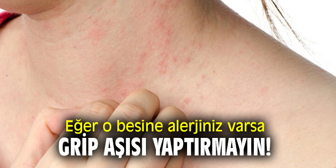 Yumurta alerjisi olanlar dikkat!