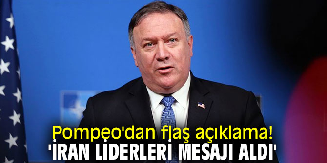 Mike Pompeo'dan flaş açıklama!