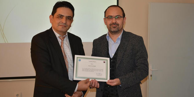 Ege Üniversitesi'nde "Çevresel Risklerin Yönetimi" konuşuldu!