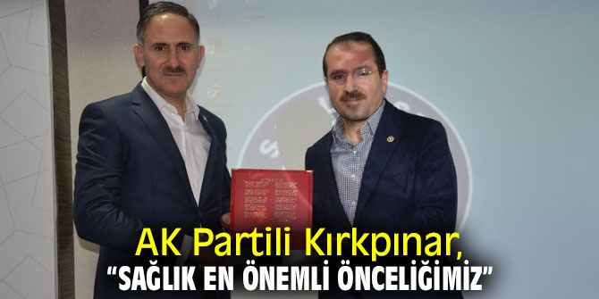 AK Partili Kırkpınar, Sağlık-Sen İzmir'in toplantısına katıldı!