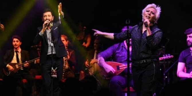 İntizar ve Ferman Toprak, Dalmaz Center'da sahne aldı!