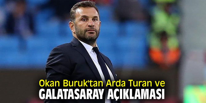 Okan Buruk'tan flaş açıklama!