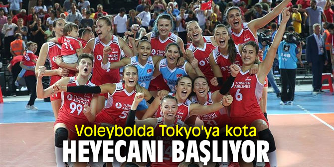 A Milli Kadın Voleybol Takımı'nda Olimpiyat Oyunları heyecanı başladı!