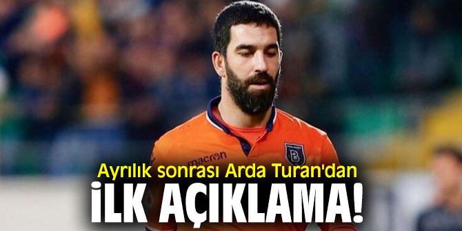 Arda Turan'dan flaş açıklama!