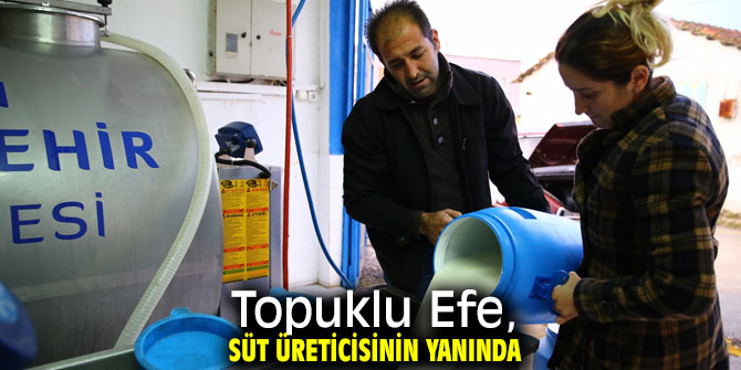 Başkan Çerçioğlu, süt üreticisinin yanında!