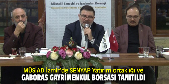 MÜSİAD İzmir'de önemli tanıtımlar!
