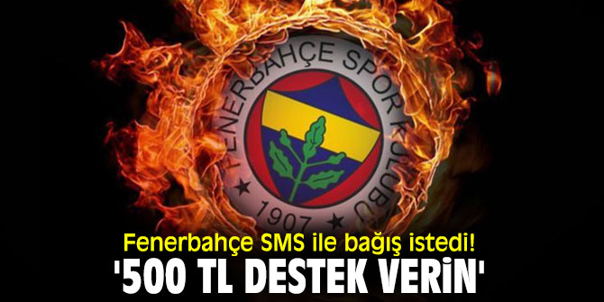 Fenerbahçe'den bağış hamlesi