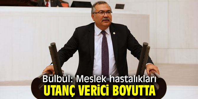  Bülbül: "Meslek hastalıkları utanç verici boyutta"