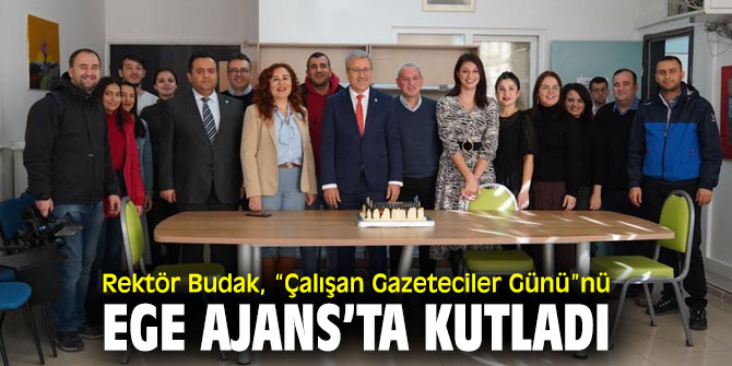 Necdet Budak, “10 Ocak Çalışan Gazeteciler Günü’’nü kutladı!