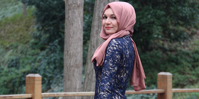 Sibel Çetin, tesettürlü model oldu!