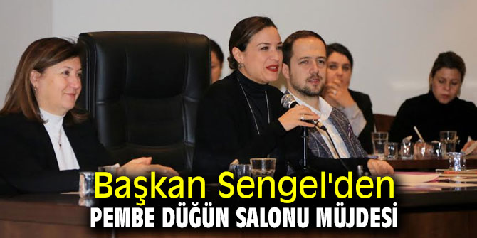 Başkan Sengel'den ücretsiz düğün salonu müjdesi