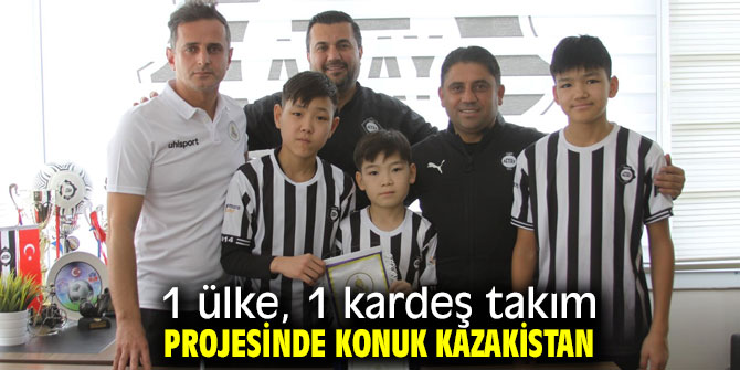 1 ülke, 1 kardeş takım projesinde konuk Kazakistan