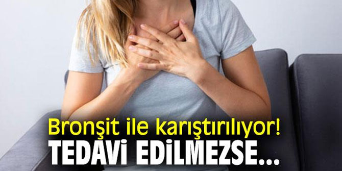 Uzmanı açıkladı! Bronşit ile karıştırılıyor!