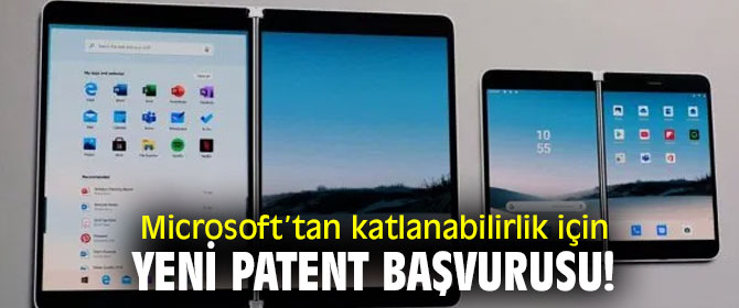 Microsoft’tan katlanabilirlik hamlesi