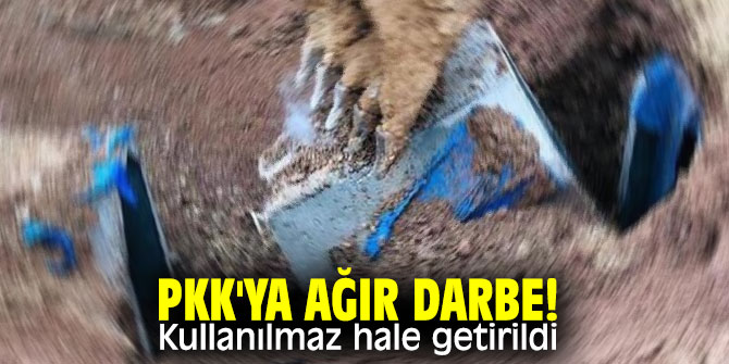 Bakanlık duyurdu! Teröristlerin açtığı tüneller kapatılıyor