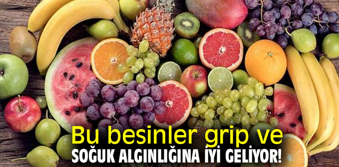 Bu besinler gribe karşı savaşıyor!