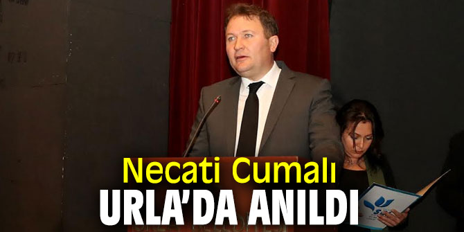 Urla Belediyesi Necati Cumalı'yı andı!