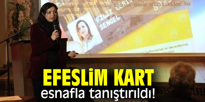 Efes Selçuk Belediyesi'nden Efeslim Kart