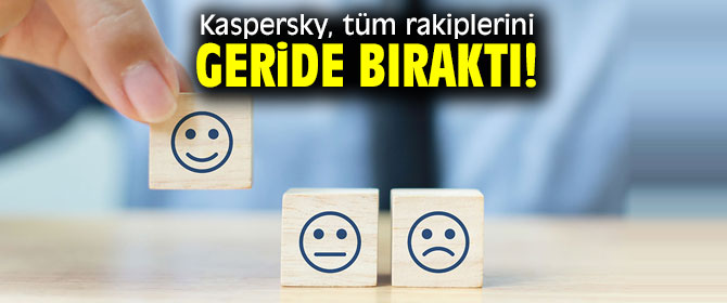 Kaspersky, tüm rakiplerini geride bıraktı!