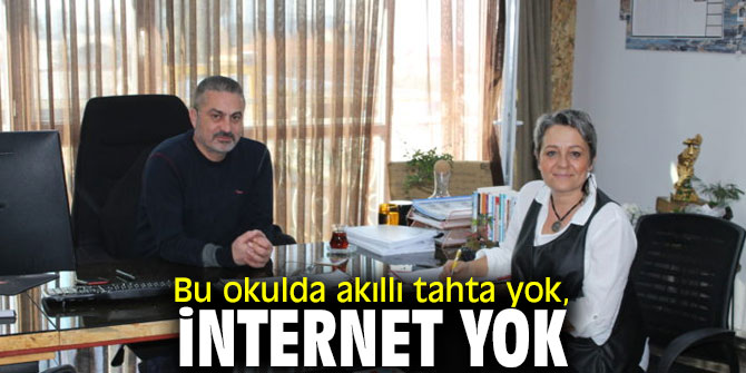 Kolej Karataraklı'da akıllı tahta yok, internet yok