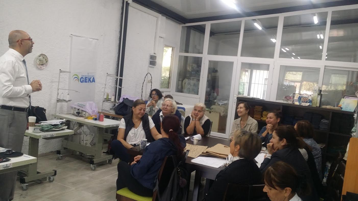 KUŞAKK, GEKA desteğiyle üretici kadınlar yetiştiriyor