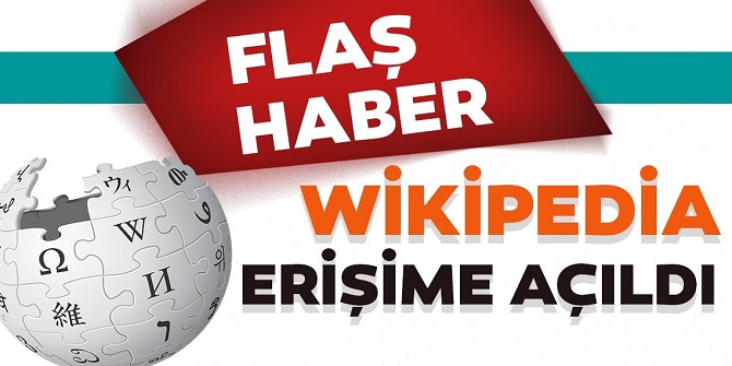 Wikipedia erişime açıldı