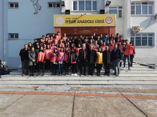 Farkındalık Yaratan Bir Etkinlik Gerçekleştirdi.