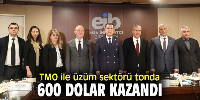 Toprak Mahsulleri Ofisi ile üzüm sektörü kazandı!