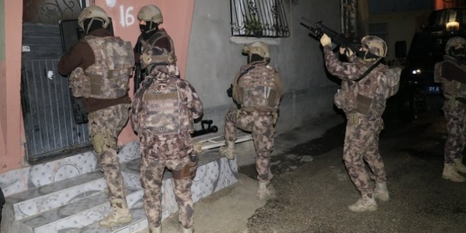 5 ilde torbacı operasyonu!