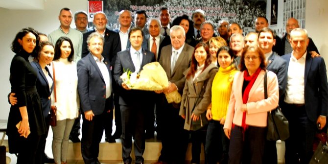 CHP Bornova'dan Başkan Yücel'e ziyaret!