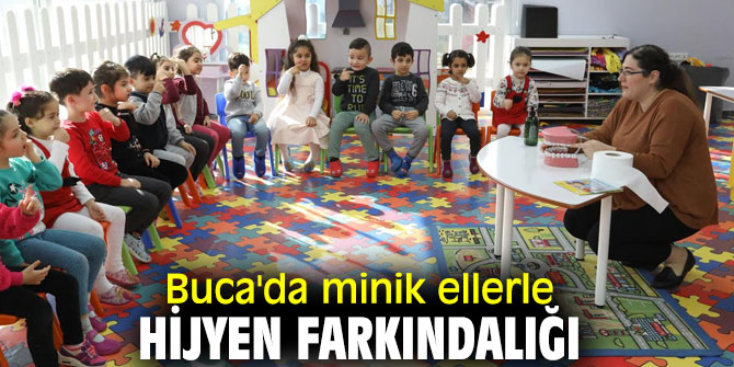 Buca Belediyesi, miniklere evrensel hijyen kurallarını öğretti