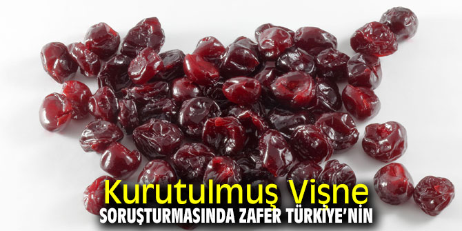 Kurutulmuş Vişne Soruşturmasında Zafer Türkiye’nin!