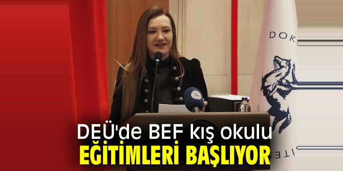 DEÜ' de Kış Okulu Eğitimi!