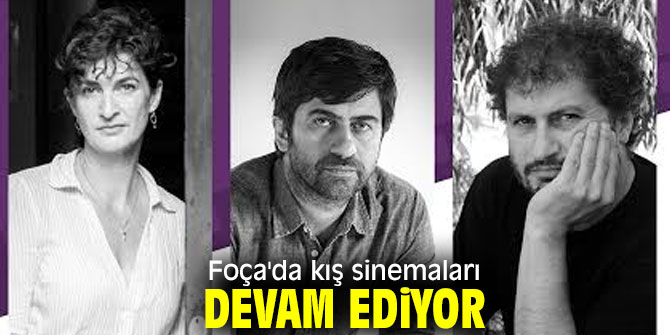 Foça'da kış sinemaları devam ediyor