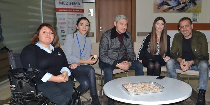 Haluk Levent’ten Medifema’ya anlamlı ziyaret
