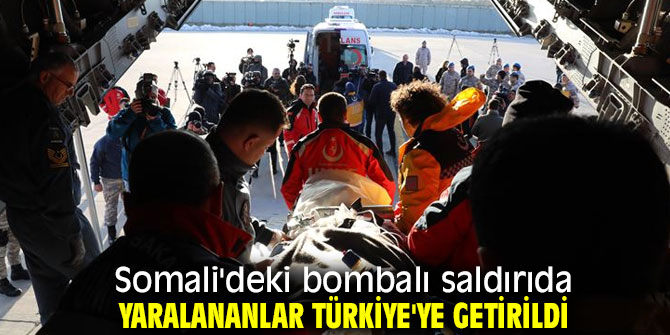 Somali'deki yaralı vatandaşlar Ankara'da!