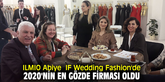 İzmir Gelinlik Damatlık ve Abiye Giyim Fuarı'na ILMIO Abiye damgası!