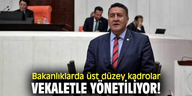 CHP'li Gürer, bakanlık kadrolarını sordu!