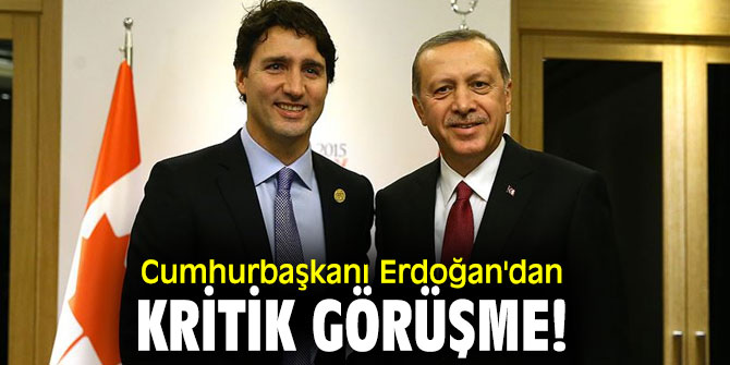 Cumhurbaşkanı Erdoğan'dan kritik görüşme!