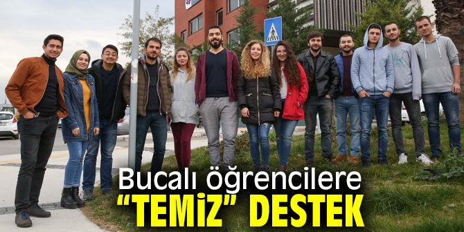 Buca Belediyesi'inden Bucalı öğrencilere “temiz” destek!