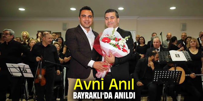 Bayraklı'da Avni Anıl etkinliği