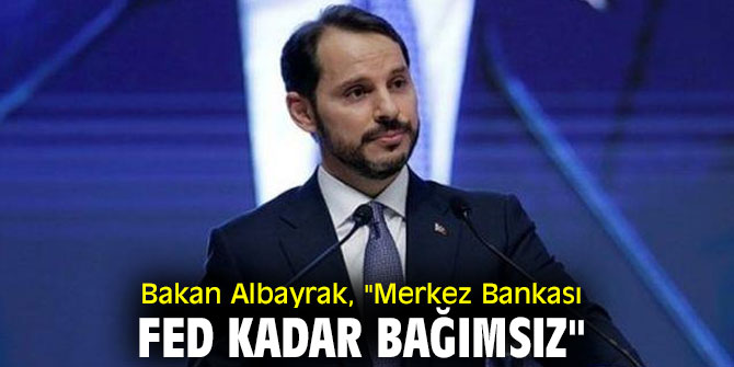 Bakan Albayrak'dan Merkez Bankası açıklaması