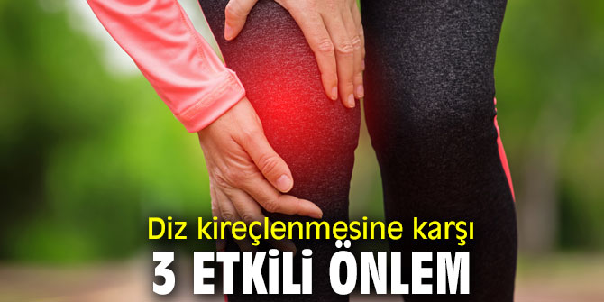 Dikkat! Diz kireçlenmesi gençlerde de artıyor