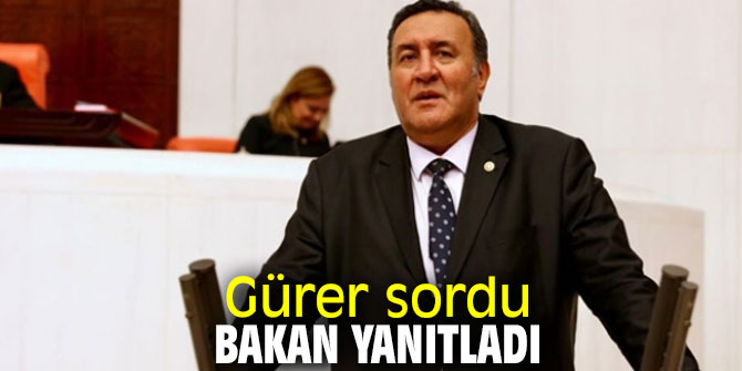 Gürer sordu Bakan yanıtladı!