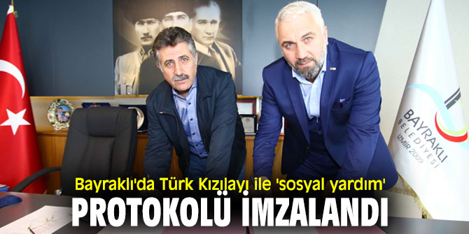 Bayraklı Belediyesi ve Türk Kızılayı'ndan iş birliği 