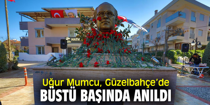 Güzelbahçe’de Uğur Mumcu anıldı!